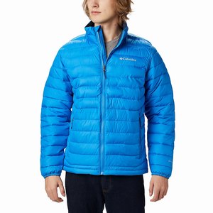 Columbia Powder Lite™ Insulated Jacka Herr Blå (UJCIE3970)